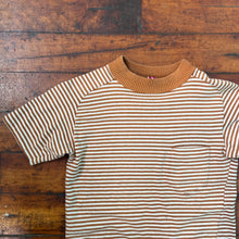 Load image into Gallery viewer, 1960’s butterscotch stripe tiny tee
