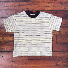 Load image into Gallery viewer, 1960’s lemon stripe baby tee
