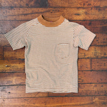 Load image into Gallery viewer, 1960’s butterscotch stripe tiny tee
